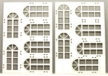 Die Modellbahnwerkstatt 6445 - I - Fenstersatz 4 - weiß